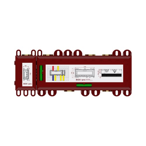 08677 Смеситель KAISER Sano скрытого монтажа с термостатом, 3-х режимный