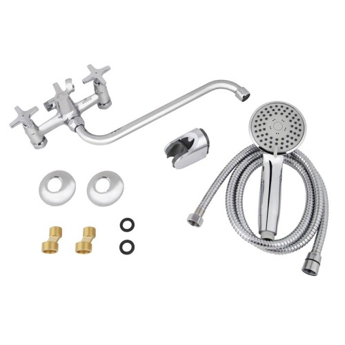 28155 Смеситель KAISER Crystal для ванны