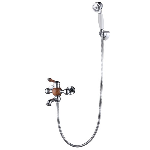 61022 Смеситель KAISER Wood для ванны