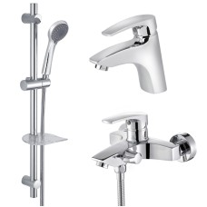 6800К Комплект смесителей KAISER Guss для ванной комнаты