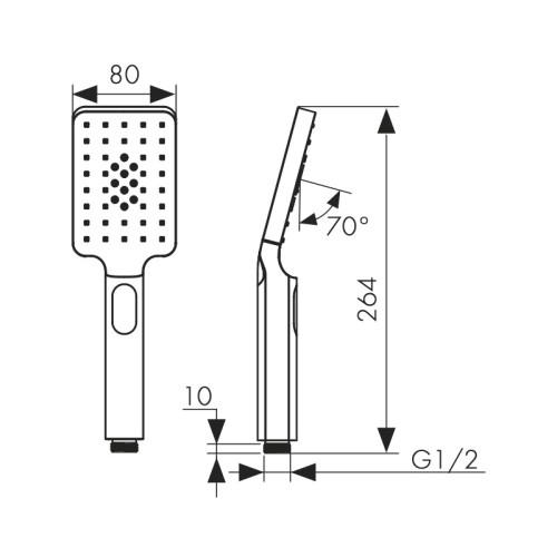 SH-054 Душевая лейка KAISER