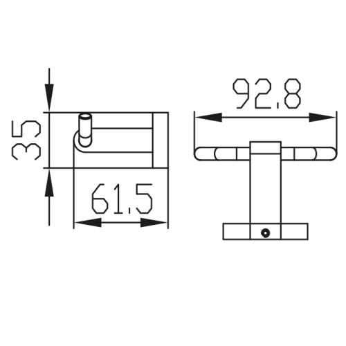KH-2012 Крючок двойной KAISER