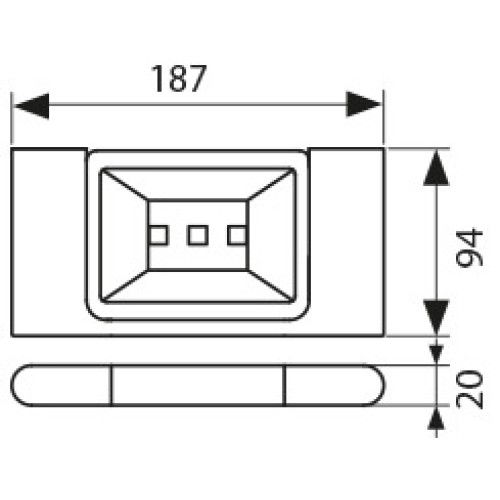 KH-2704 Держатель мыльницы KAISER