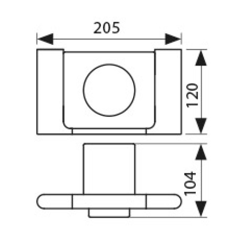 KH-2705 Держатель стакана KAISER