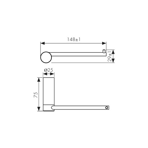 KH-3251 Держатель туалетной бумаги KAISER Vita