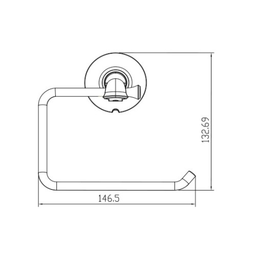KH-4000 Держатель туалетной бумаги KAISER