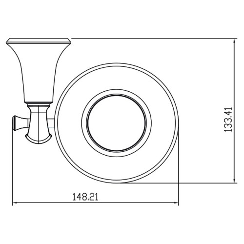 KH-4003 Держатель мыльницы KAISER