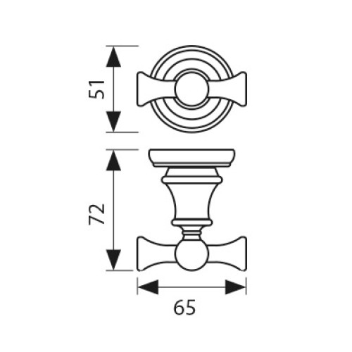 KH-4202 Крючок двойной KAISER