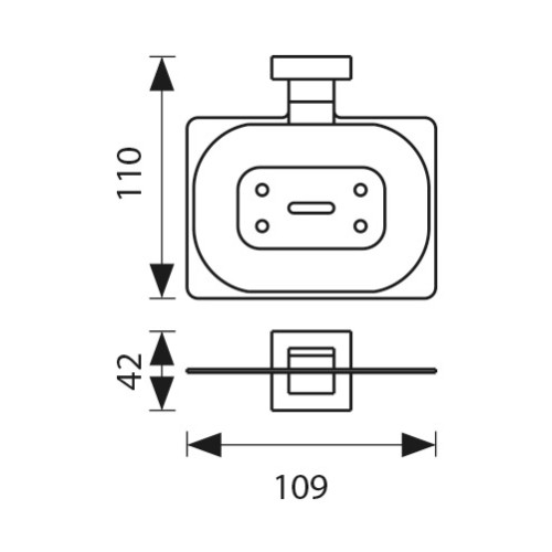 KH-4304 Мыльница KAISER