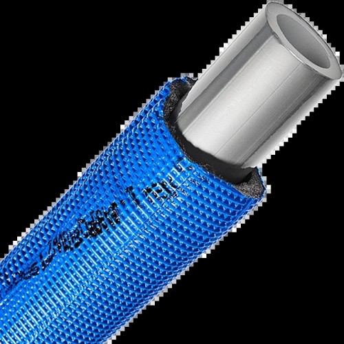 Труба STOUT 32х4,4 (бухта 50 метров) PEX-a из сшитого полиэтилена с кислородным слоем, серая в теплоизоляции (синяя)