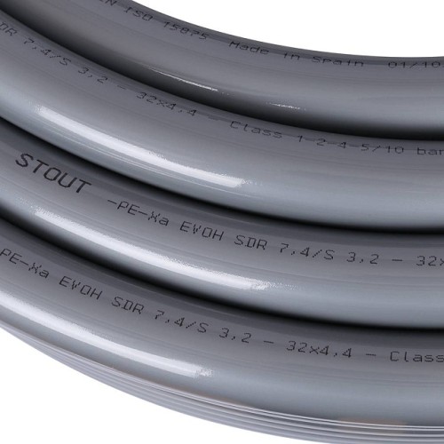 PEX-a труба STOUT 32х4,4 из сшитого полиэтилена