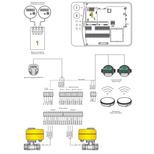 Модуль управления Neptun Evo, 100000380800