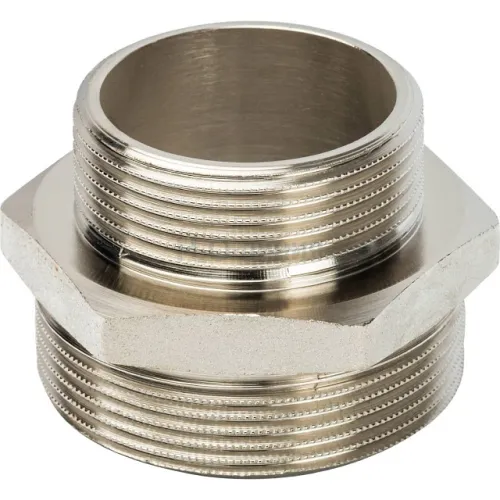 Ниппель НН STOUT переходной никелированный 2 X1 1/2