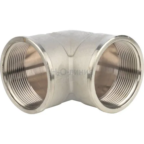 Угольник STOUT ВВ никелированный 2