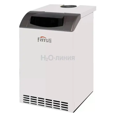 Котел газовый Ferroli PEGASUS D 32 с чугунным теплообменником, напольный, 1 контурный, открытая камера сгорания, 0E4L4AWA