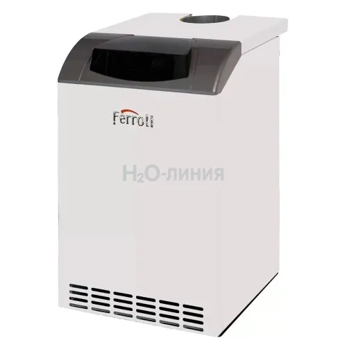 Котел газовый Ferroli PEGASUS D 32 с чугунным теплообменником, напольный, 1 контурный, открытая камера сгорания, 0E4L4AWA