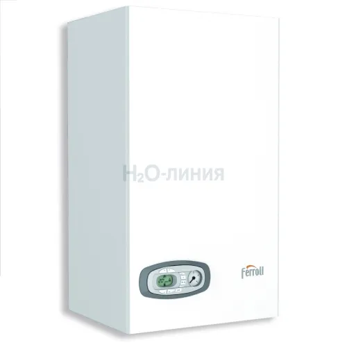 Котел газовый Ferroli Vitatech D F24 настенный, 2 контурный, закрытая камера сгорания, GCDG6KVA