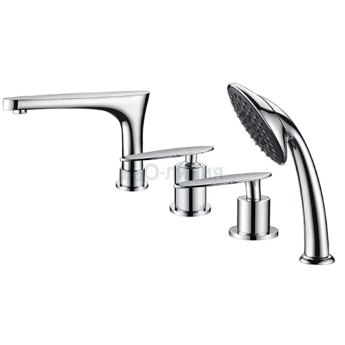 02222 Смеситель KAISER Star на борт ванны