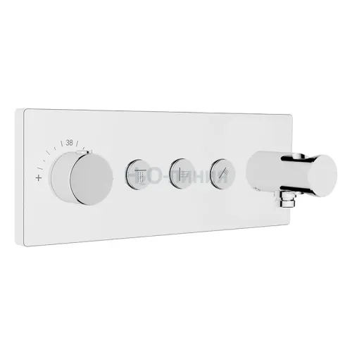 08677 Смеситель KAISER Sano скрытого монтажа с термостатом, 3-х режимный