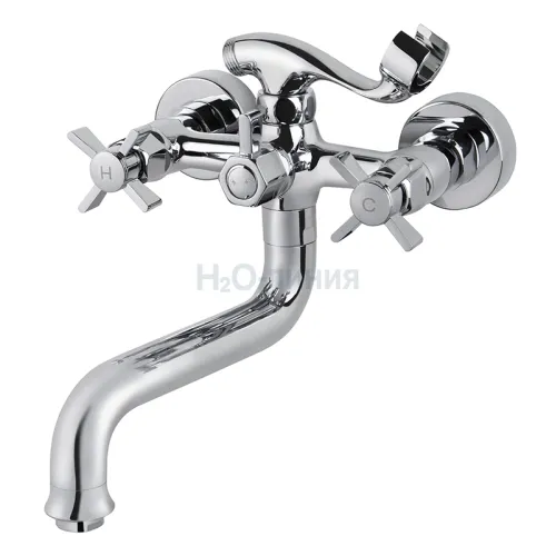 41022 Смеситель KAISER Cross для ванны