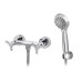 57077 Смеситель KAISER Trio для душа