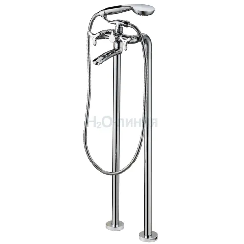 57222 Смеситель KAISER Trio напольный для ванной комнаты