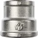 Муфта STOUT ВВ переходная никелированная 1 X3/4