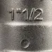 Угольник STOUT ВВ никелированный 1 1/2 Угольник STOUT ВВ никелированный 1 1/2