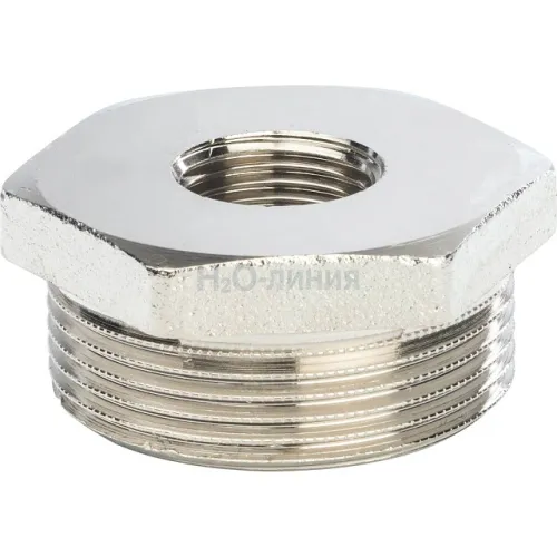 Футорка STOUT никелированная 1 1/4X1/2