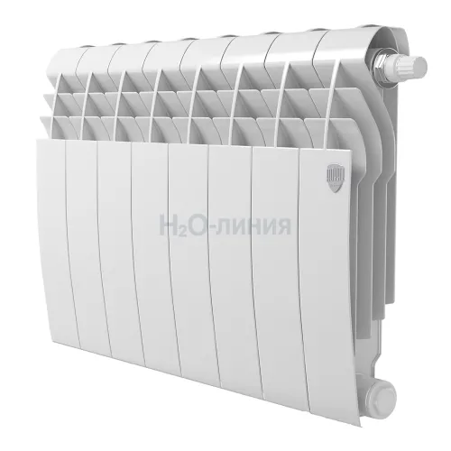 Радиатор отопления Royal Thermo BiLiner 350 Bianco Traffico VR80 - 8 секц., RTBBTVR8035008