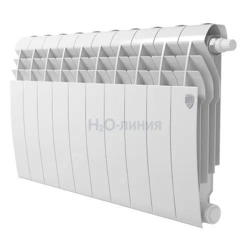 Радиатор отопления Royal Thermo BiLiner 350 Bianco Traffico VR80 - 10 секц., RTBBTVR8035010