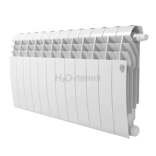 Радиатор отопления Royal Thermo BiLiner 350 Bianco Traffico VR80 - 12 секц., RTBBTVR8035012