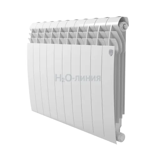 Радиатор отопления биметаллический Royal Thermo BILINER B 500 Белый - 10 секц., RTBW3350010