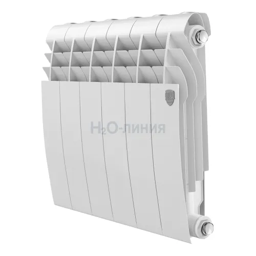 Радиатор отопления биметаллический Royal Thermo BILINER B 350 Белый - 6 секц., RTBW335006