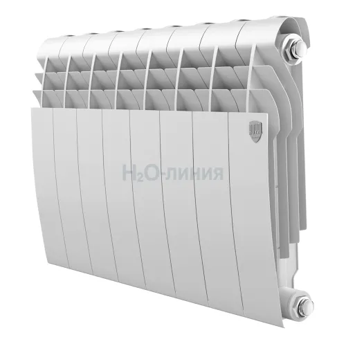 Радиатор отопления биметаллический Royal Thermo BILINER B 350 Белый - 8 секц., RTBW335008
