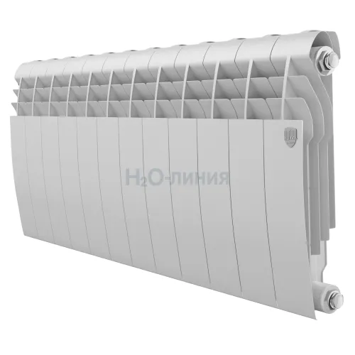 Радиатор отопления биметаллический Royal Thermo BILINER B 350 Белый - 12 секц., RTBW335012