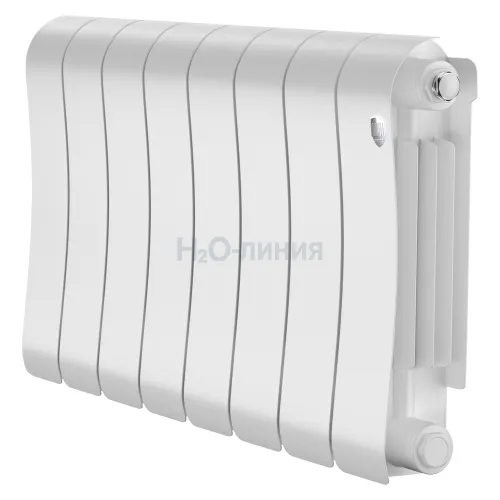 Радиатор отопления биметаллический Royal Thermo Infinity 300 Bianco Traffico - 8 секц., RTIBT30008