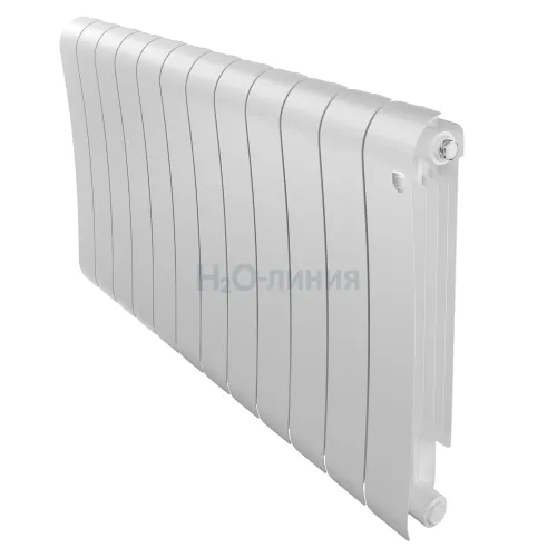 Радиатор отопления биметаллический Royal Thermo Infinity 500 Bianco Traffico - 12 секц., RTIN50012