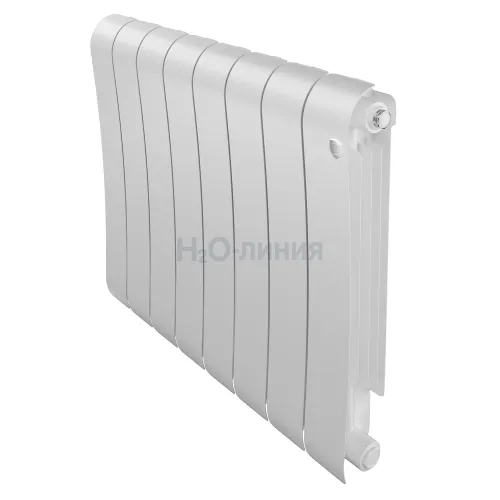 Радиатор отопления биметаллический Royal Thermo Infinity 500 Bianco Traffico - 8 секц., RTIN5008