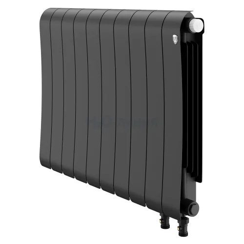 Радиатор отопления биметаллический Royal Thermo Infinity 500 Noir Sable VR80 - 10 секц., RTINNSVR8050010