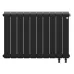 Радиатор отопления биметаллический Royal Thermo Infinity 500 Noir Sable VR80 - 10 секц., RTINNSVR8050010