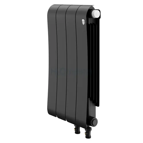Радиатор отопления биметаллический Royal Thermo Infinity 500 Noir Sable VR80 - 4 секц., RTINNSVR805004