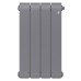 Радиатор отопления биметаллический Royal Thermo Infinity 500 Silver Satin - 4 секц., RTINSS5004
