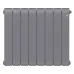 Радиатор отопления биметаллический Royal Thermo Infinity 500 Silver Satin - 8 секц., RTINSS5008