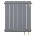 Радиатор отопления биметаллический Royal Thermo Infinity 500 Silver Satin VR80 - 6 секц., RTINSSVR805006