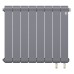 Радиатор отопления биметаллический Royal Thermo Infinity 500 Silver Satin VR80 - 8 секц., RTINSSVR805008