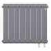 Радиатор отопления биметаллический Royal Thermo Infinity 500 Silver Satin VR80 - 8 секц., RTINSSVR805008