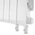 Радиатор отопления биметаллический Royal Thermo Infinity 500 Bianco Traffico VR80 - 6 секц., RTINVR805006