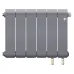 Радиатор отопления биметаллический Royal Thermo Infinity 300 Silver Satin VR80 - 6 секц., RTISSVR8030006