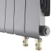 Радиатор отопления биметаллический Royal Thermo Infinity 300 Silver Satin VR80 - 8 секц., RTISSVR8030008